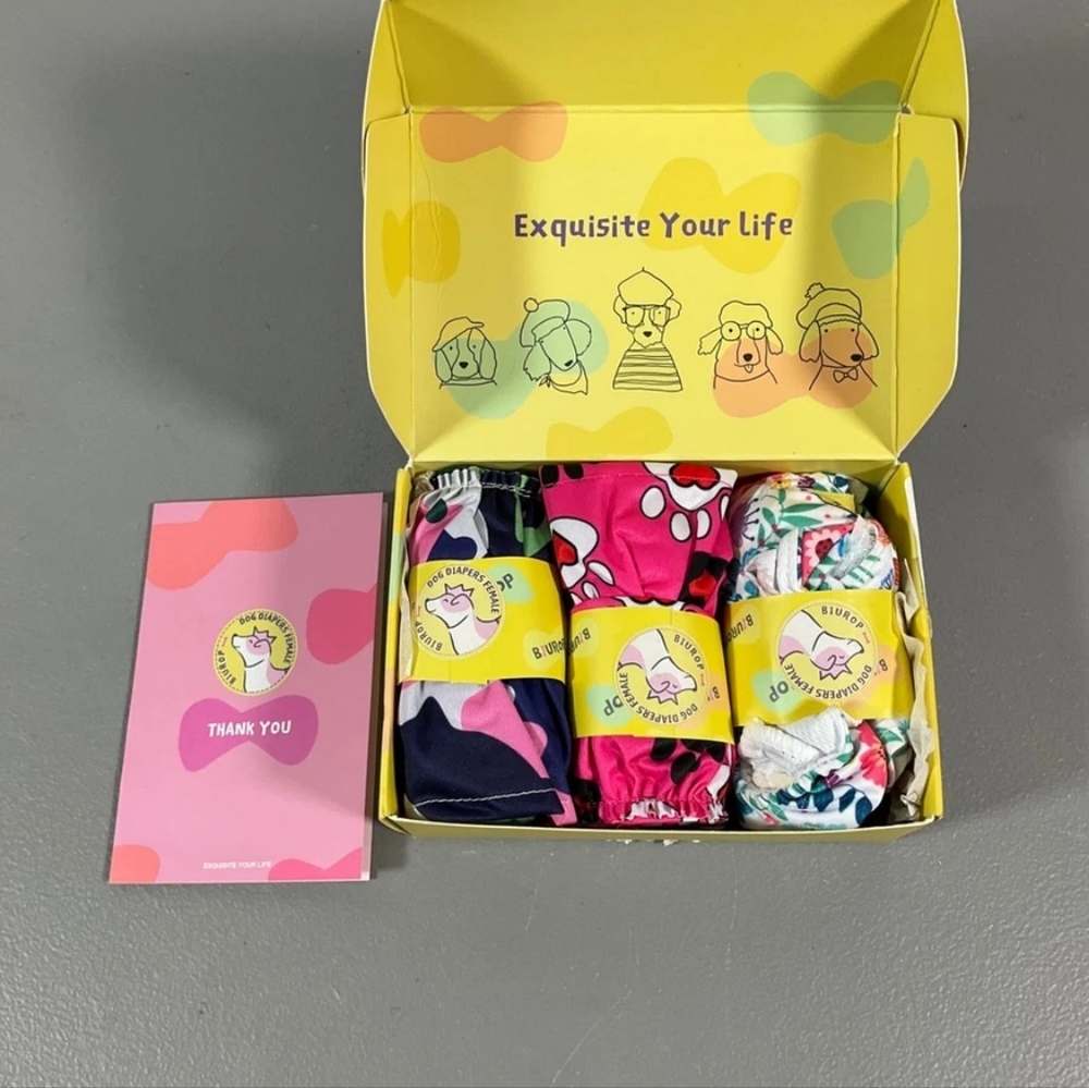 Reusable dog diapers